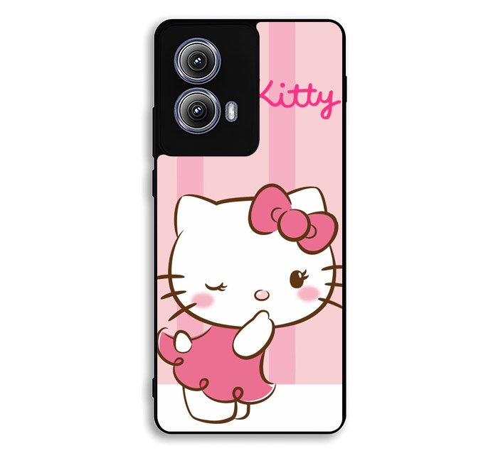 hello kitty cute pink Motorola Moto Edge 2024 Case FE0212
