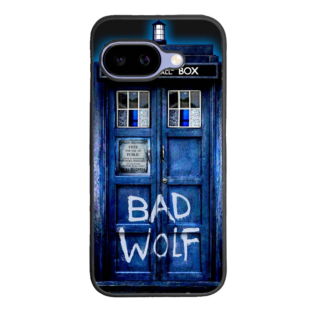 Doctor Who TARDIS Bad Wolf Blue Google Pixel 10A Case BC2201