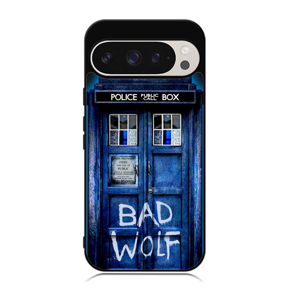 Doctor Who TARDIS Bad Wolf Blue Case Google Pixel 9 Pro XL BC2201