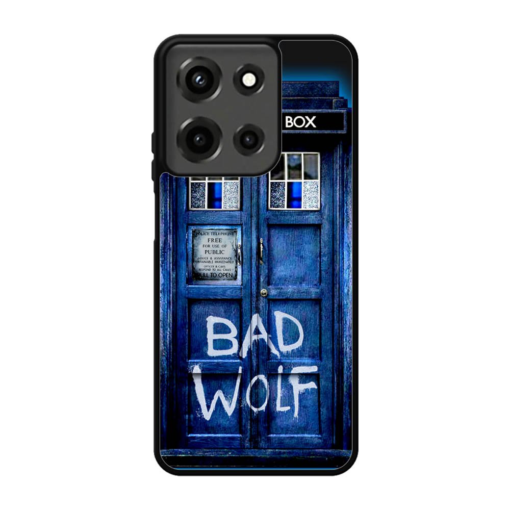 Doctor Who TARDIS Bad Wolf Blue Motorola Moto G 5G 2025 Case FE4674