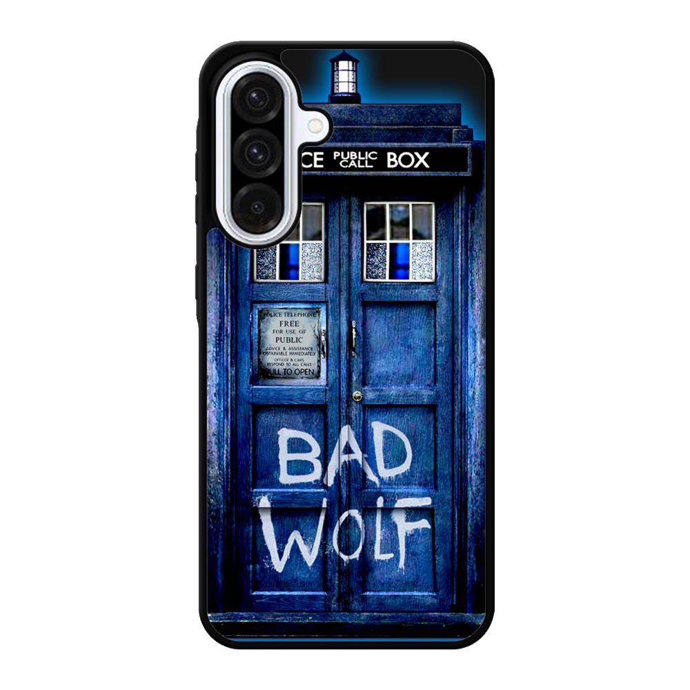 Doctor Who TARDIS Bad Wolf Blue Samsung Galaxy A56 Case FE4674