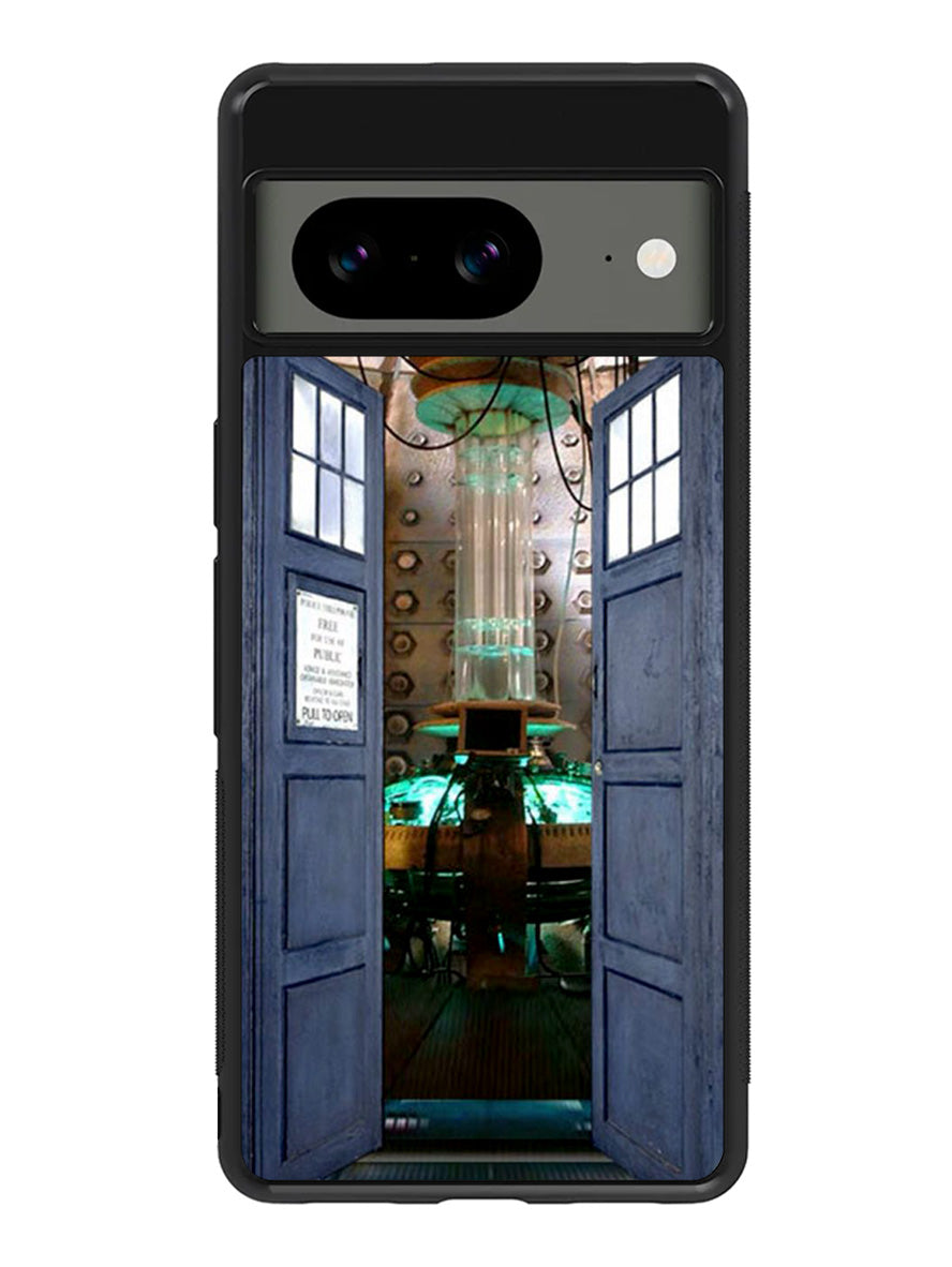 Doctor Who TARDIS Door Open Google Pixel 8a Case