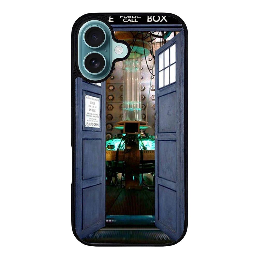 Doctor Who TARDIS Door Open Case iPhone 16 Plus BC2202