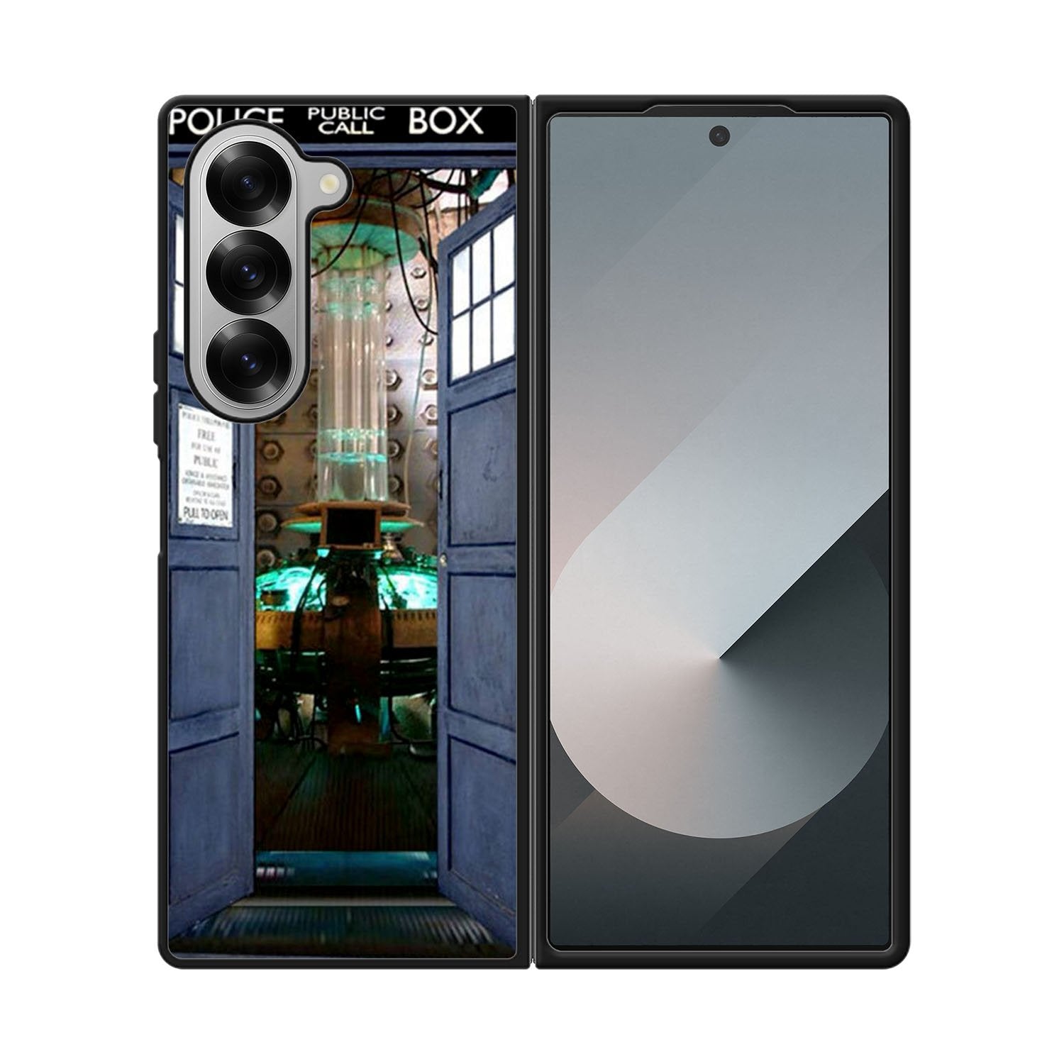 Doctor Who TARDIS Door Open Case Samsung Galaxy Z Fold 6 5G BC2202