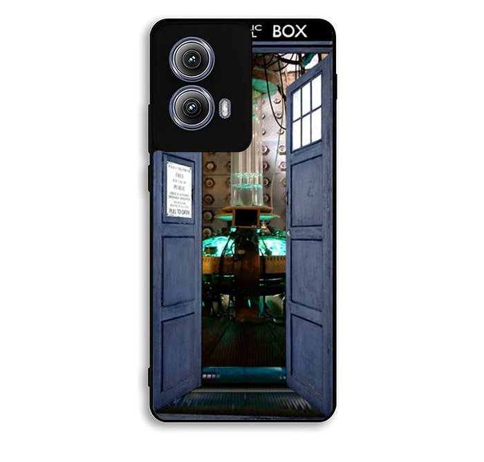 Doctor Who TARDIS Door Open Motorola Moto Edge 2024 Case FE6550