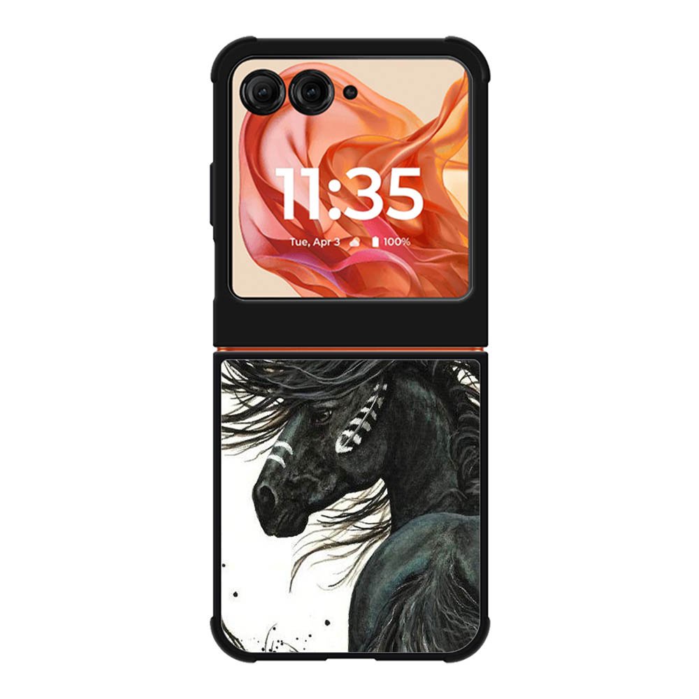 Horse Majestic Mustang Horse Motorola Moto Razr 2025/2024 , Moto Razr 60/50 Case BC2140