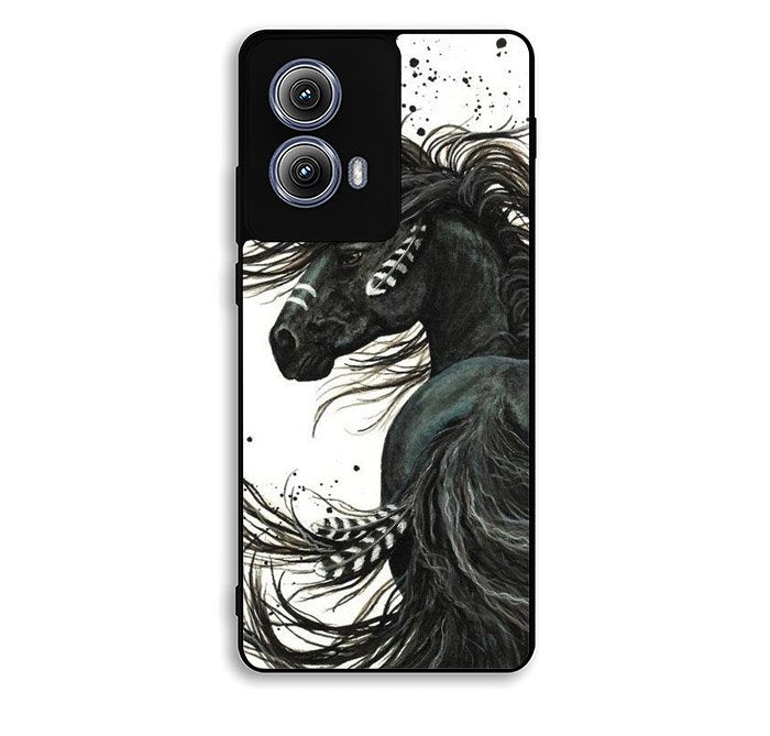 Horse Majestic Mustang Horse Motorola Moto Edge 2024 Case FE3109