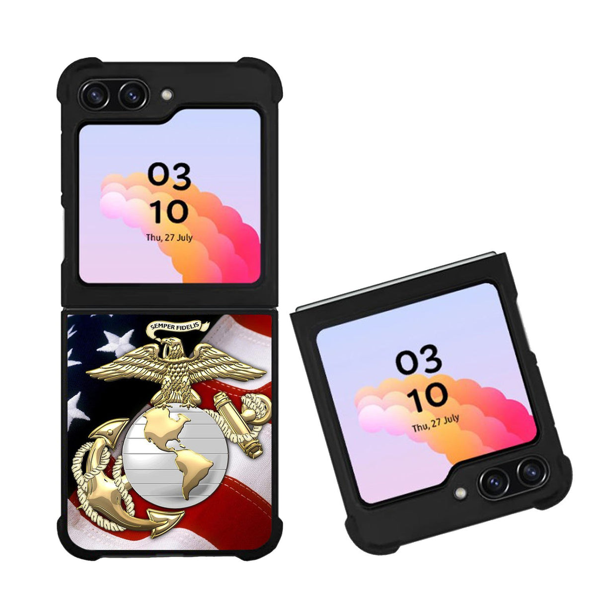 Marine Corps Anchor Case Samsung Galaxy Z Flip 5 5G BC2062