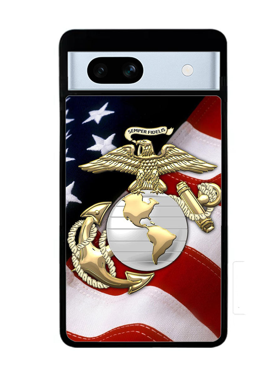 Marine Corps Anchor 1st Google Pixel 7A Case