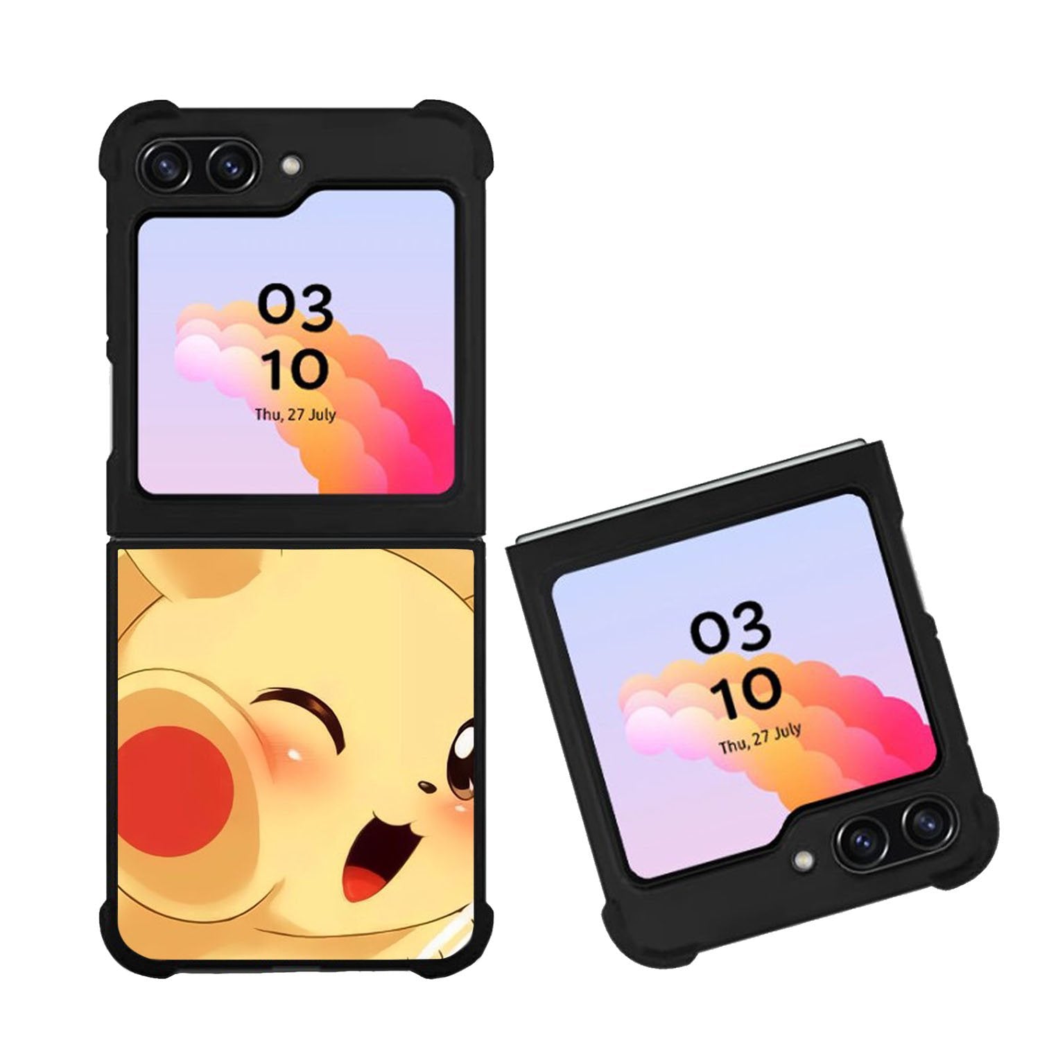 Pikachu Cute Pokemon Case Samsung Galaxy Z Flip 5 5G BC2114