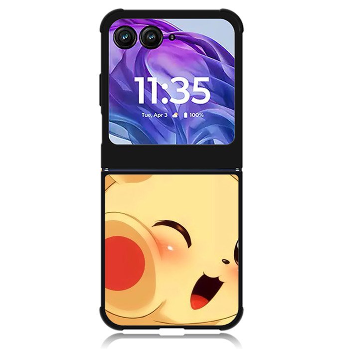 Pikachu Cute Pokemon Motorola Moto Razr 2024 , Moto Razr 50 Case