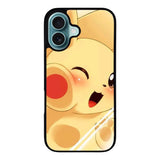 Pikachu Cute Pokemon Case iPhone 16 Plus BC2114