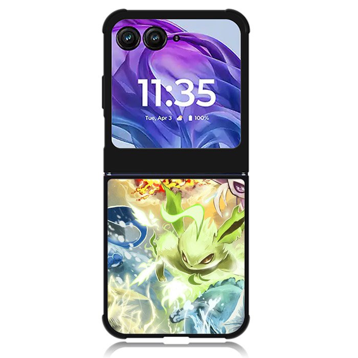 Pokemon Eevee Evolutions Motorola Moto Razr 2024 , Moto Razr 50 Case