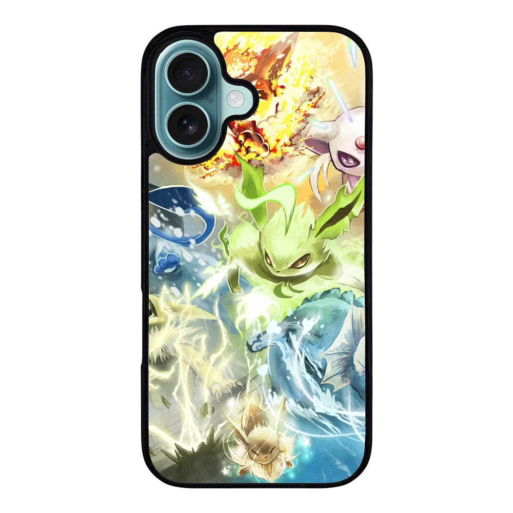 Pokemon Eevee Evolutions Case iPhone 16 Plus BC2021