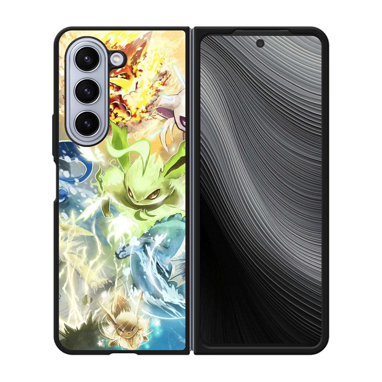 Pokemon Eevee Evolutions Case Samsung Galaxy z Fold 5 5G BC2021
