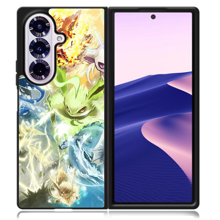 Pokemon Eevee Evolutions Samsung Galaxy Z Fold 7 5G Case BC2021