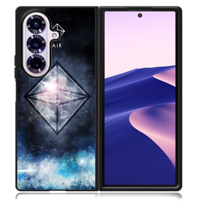 Sacred Geometry Symbol For Air Samsung Galaxy Z Fold 7 5G Case BC2049