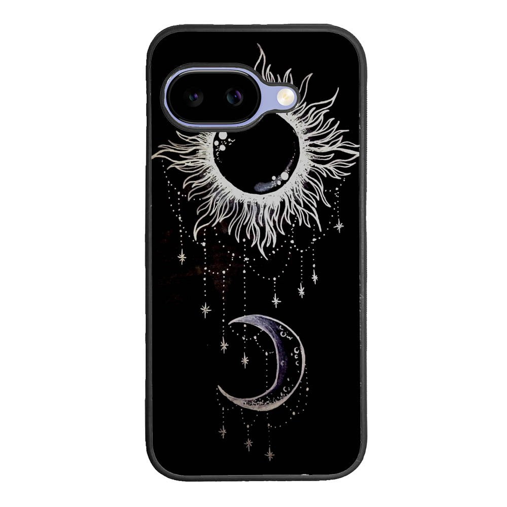 Sun Moon And Stars Simple Google Pixel 10A Case BC1997