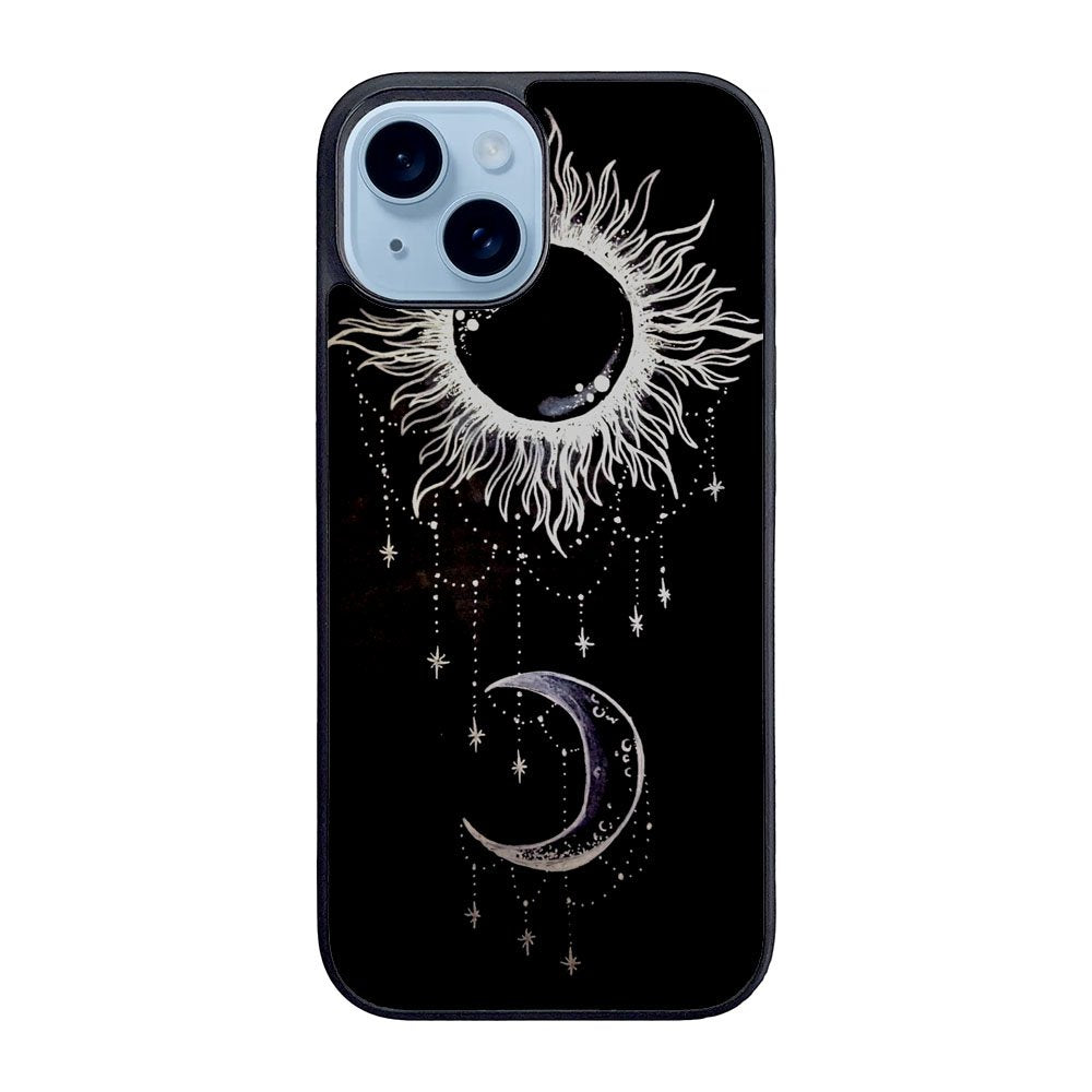 Sun Moon And Stars Simple Case iPhone 15 Plus BC1997
