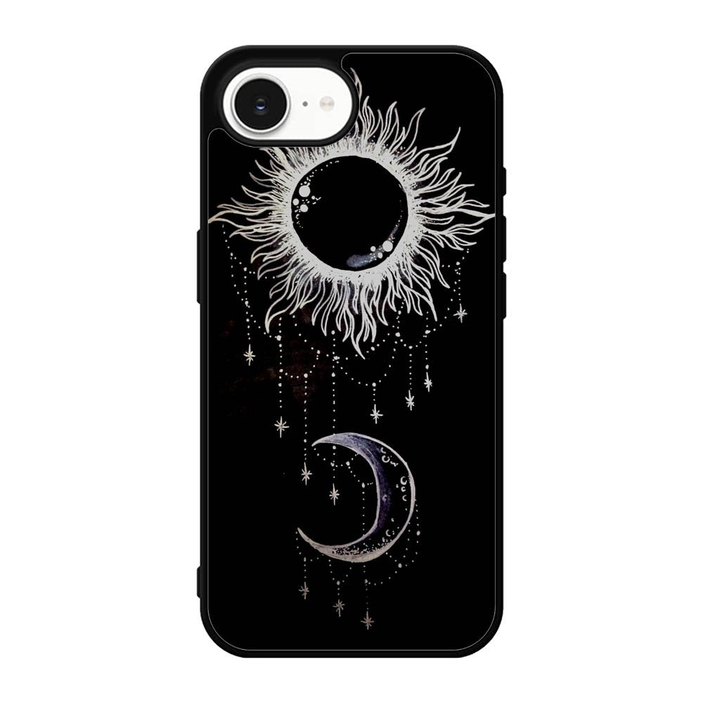 Sun Moon And Stars Simple iPhone 16e Case BC1997