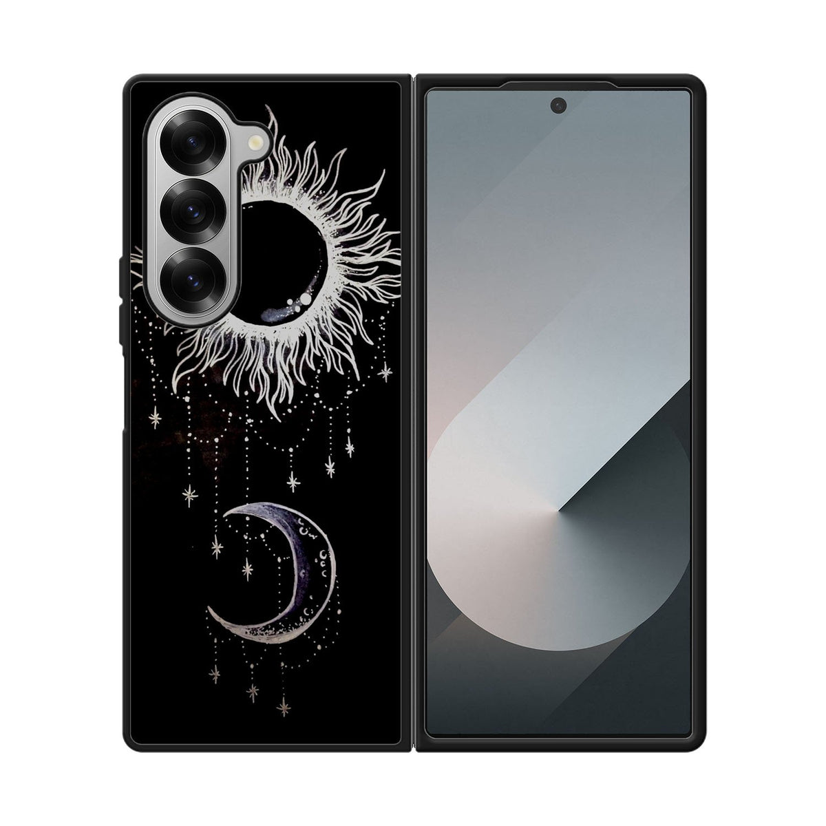 Sun Moon And Stars Simple Case Samsung Galaxy Z Fold 6 5G BC1997