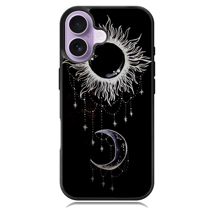 Sun Moon And Stars Simple iPhone 17 Case BC1997
