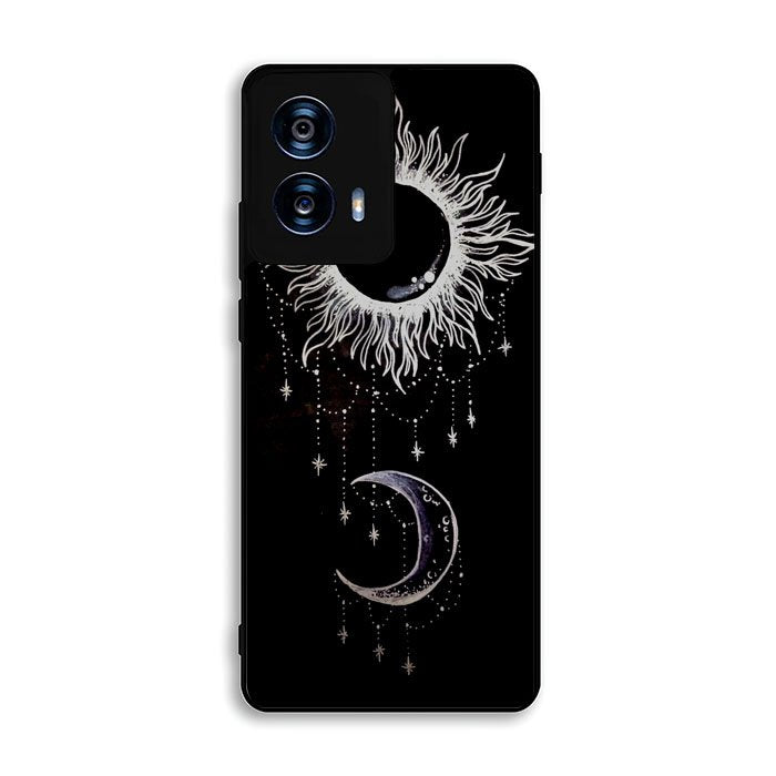 Sun Moon And Stars Simple Motorola Moto G Power 5G 2024 Case BC1997