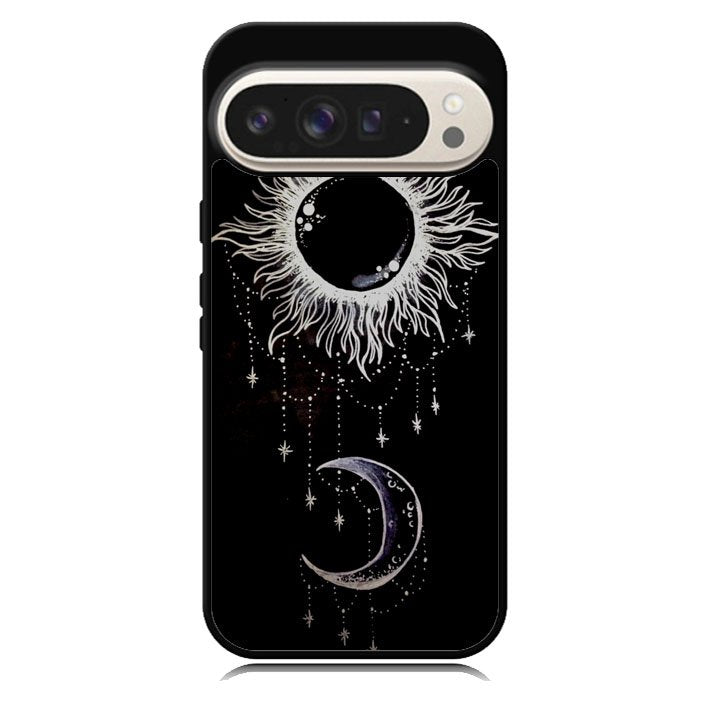 Sun Moon And Stars Simple Google Pixel 10 Pro XL Case BC1997