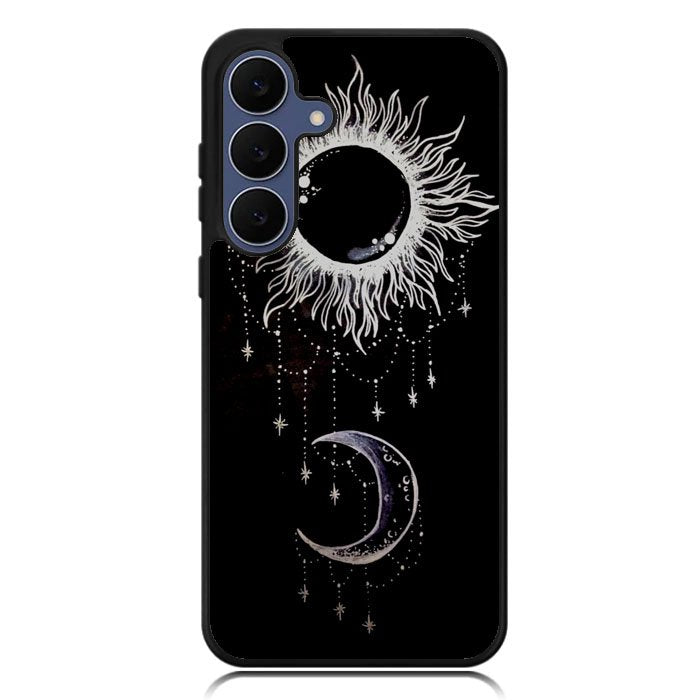 Sun Moon And Stars Simple Samsung Galaxy S25 FE Case BC1997