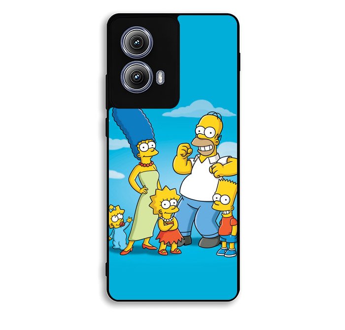 The Simpsons Group Motorola Moto Edge 2024 Case FE4869