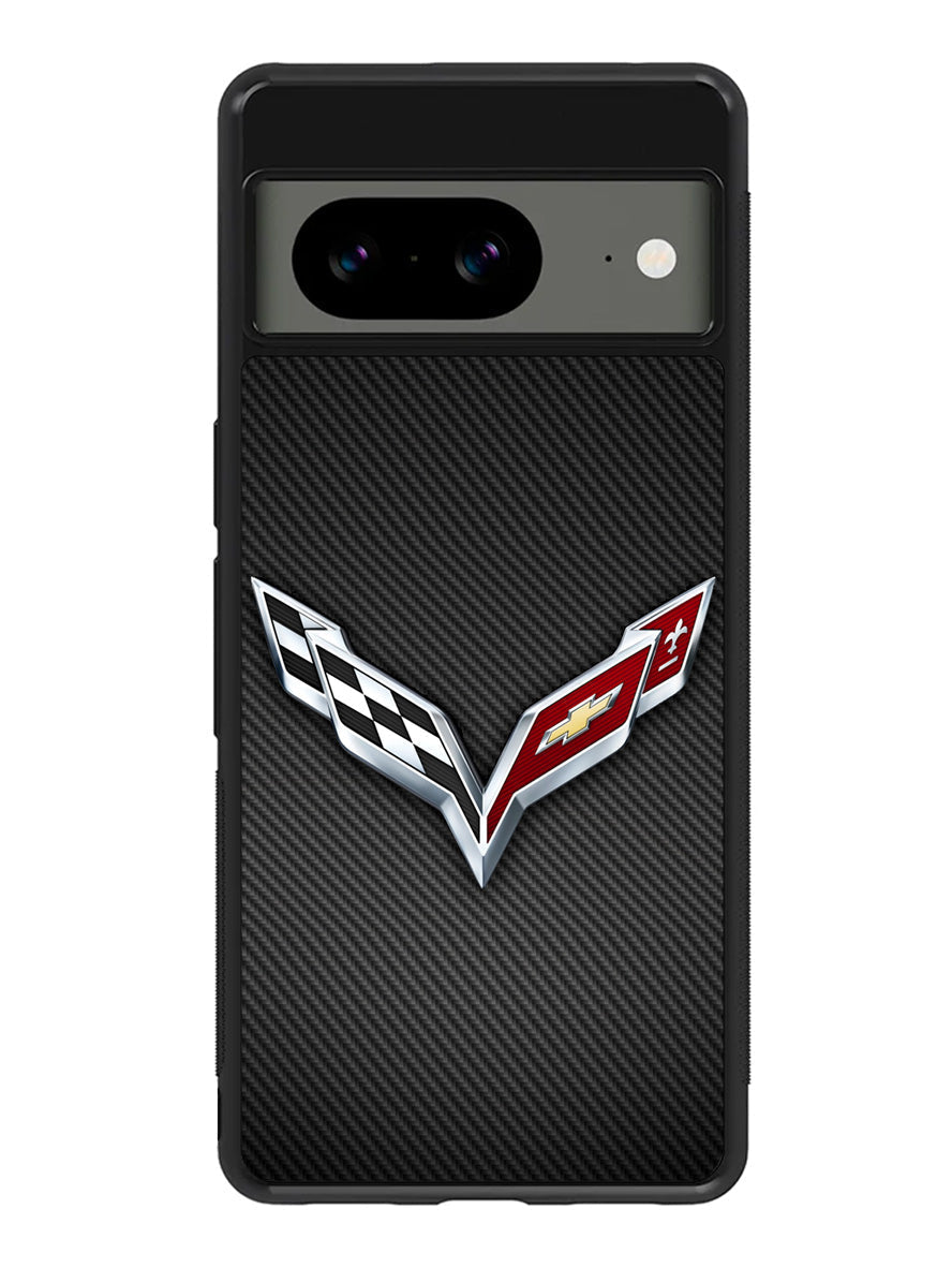 Corvette Logo 1st Google Pixel 8a Case