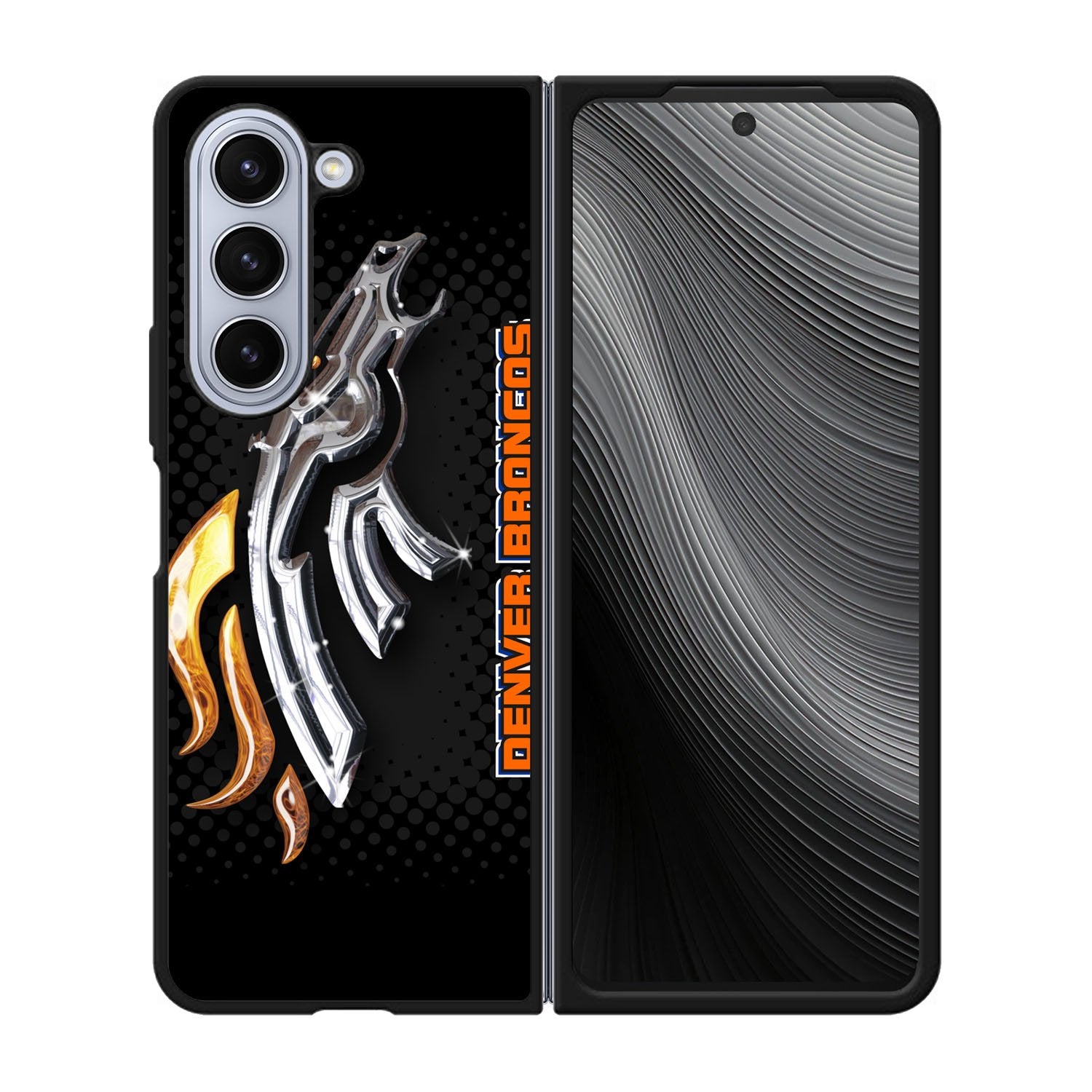Denver Broncos NFL Case Samsung Galaxy z Fold 5 5G BC2196