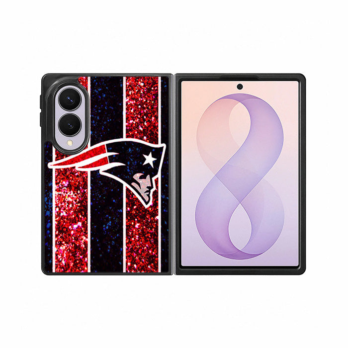 New England Patriots NFL logo Samsung Galaxy Z Fold 8 Case BC2084