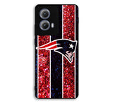 New England Patriots NFL logo Motorola Moto Edge 2024 Case BC2084
