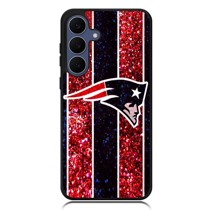 New England Patriots NFL logo Samsung Galaxy S25 FE Case BC2084