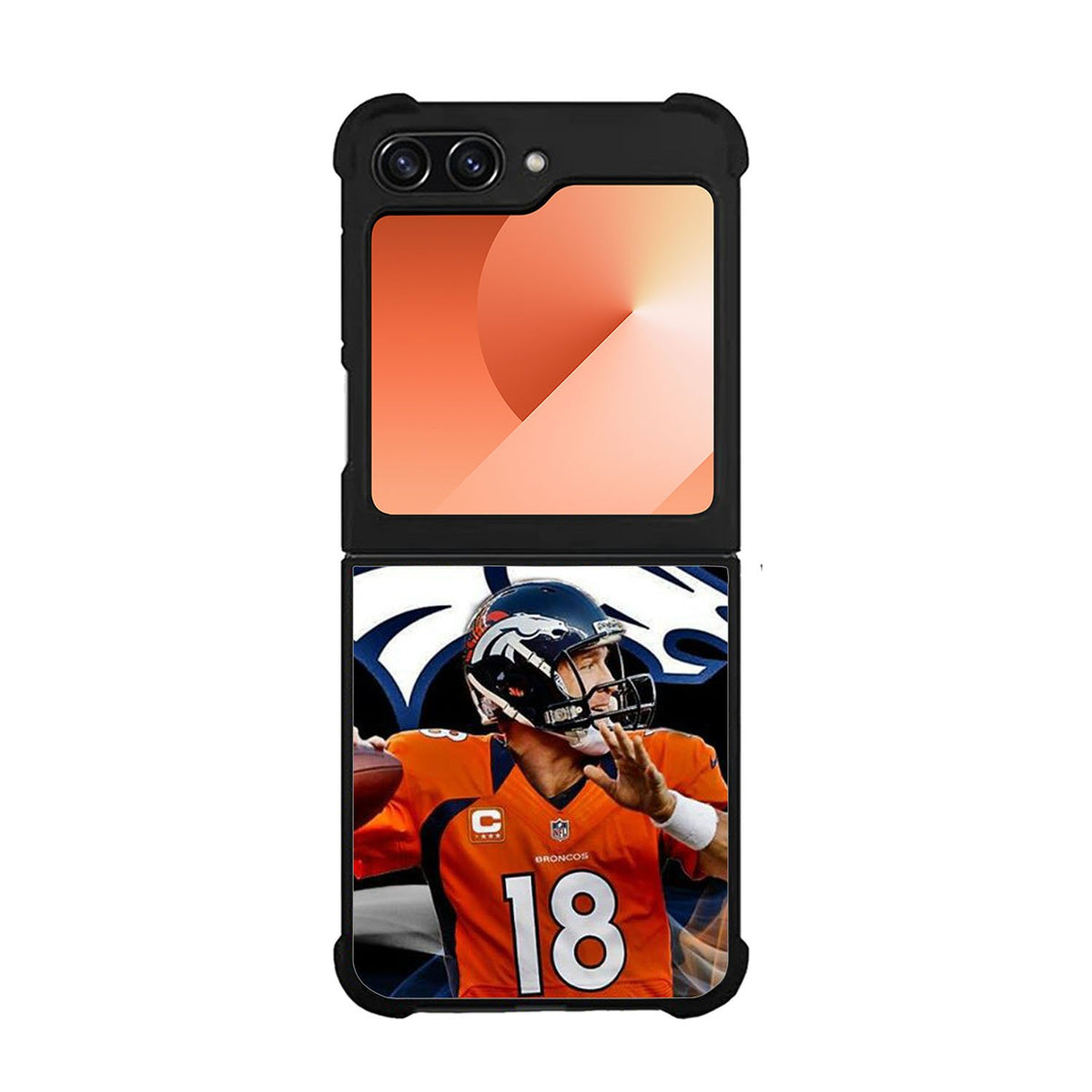 Peyton Manning Broncos Case Samsung Galaxy Z Flip 6 5G BC2111
