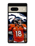 Peyton Manning Broncos Google Pixel 7 Case