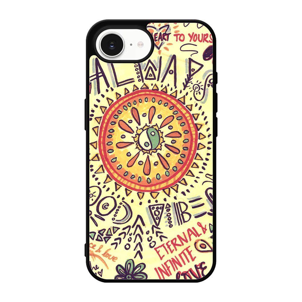 American Hippie Psychedelic iPhone 16e Case BC2230