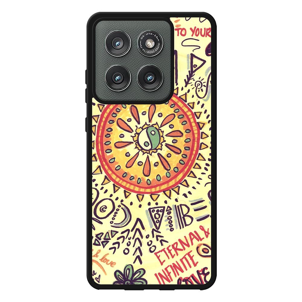American Hippie Psychedelic Case Motorola Moto Edge 2025 BC2230