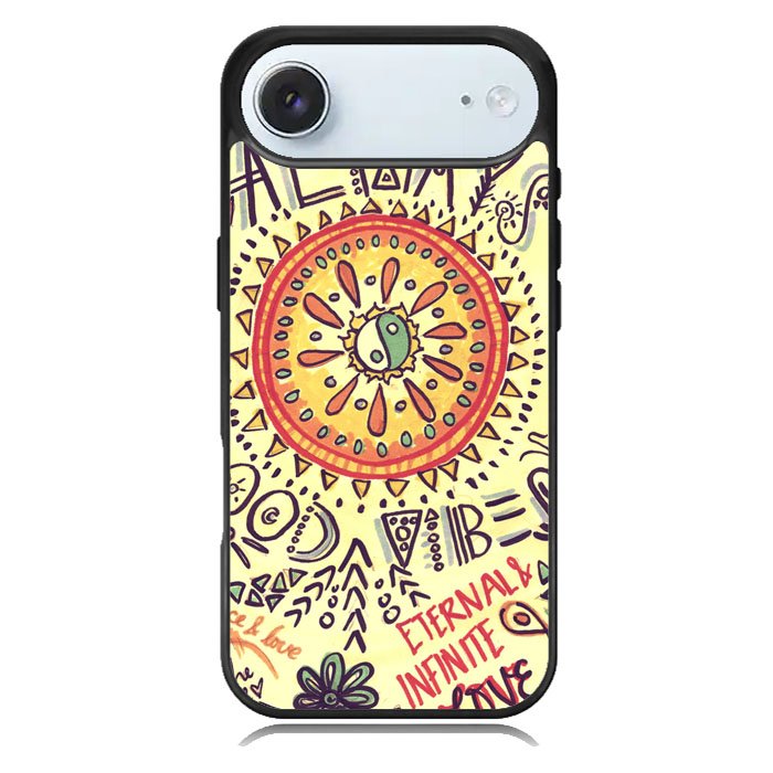 American Hippie Psychedelic iPhone 17 Air Case BC2230
