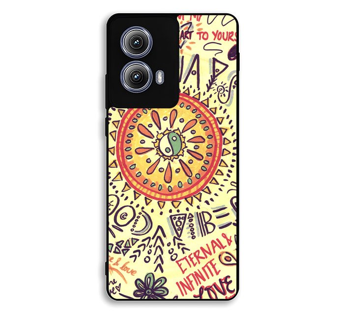 American Hippie Psychedelic Motorola Moto Edge 2024 Case BC2230