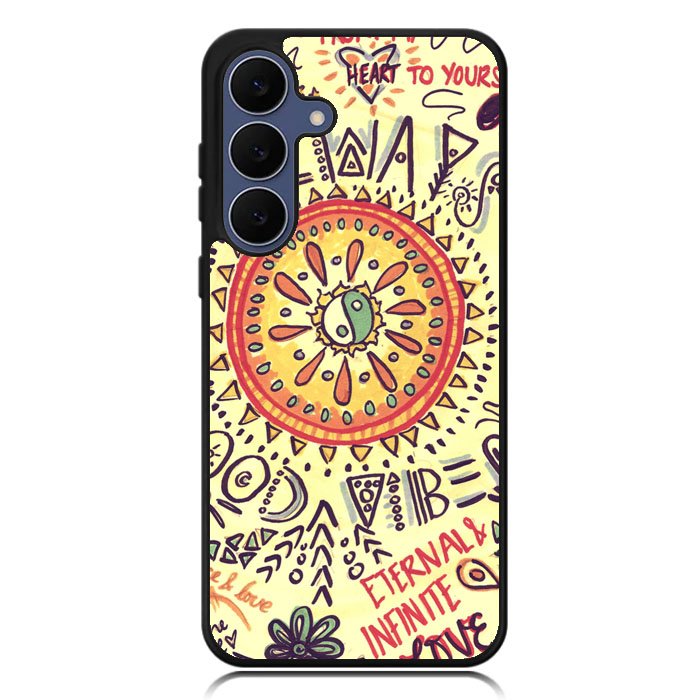 American Hippie Psychedelic Samsung Galaxy S25 FE Case BC2230