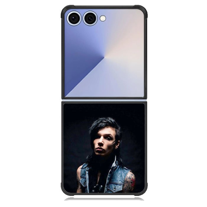 Andy Black Dark Samsung Galaxy Z Flip 7 Case BC2234