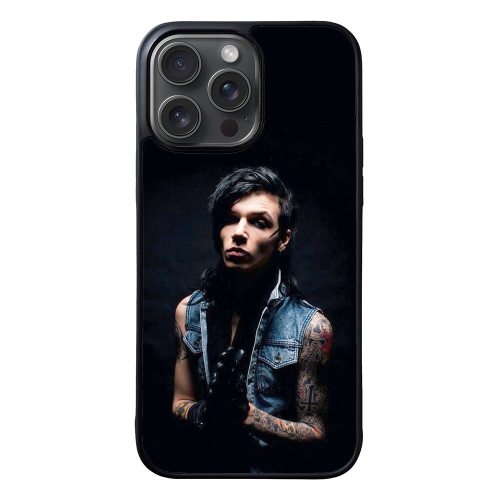 Andy Black Dark Case iPhone 15 Pro Max BC2234