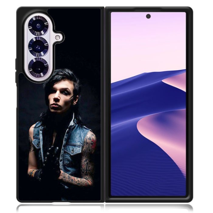 Andy Black Dark Samsung Galaxy Z Fold 7 5G Case BC2234