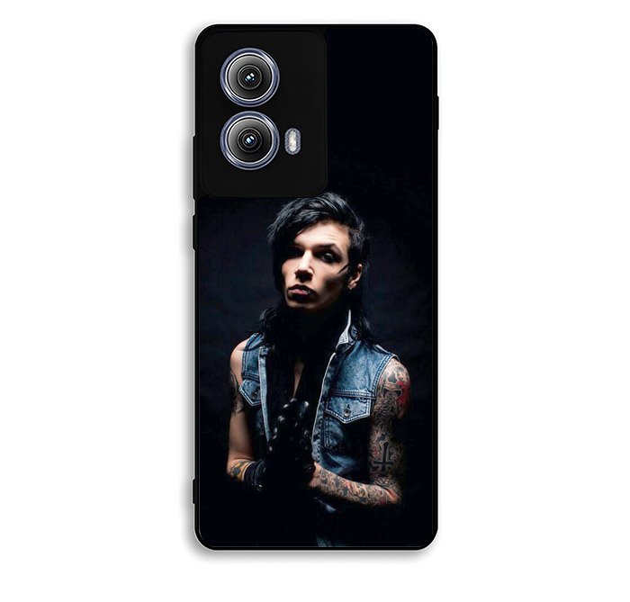Andy Black Dark Motorola Moto Edge 2024 Case BC2234