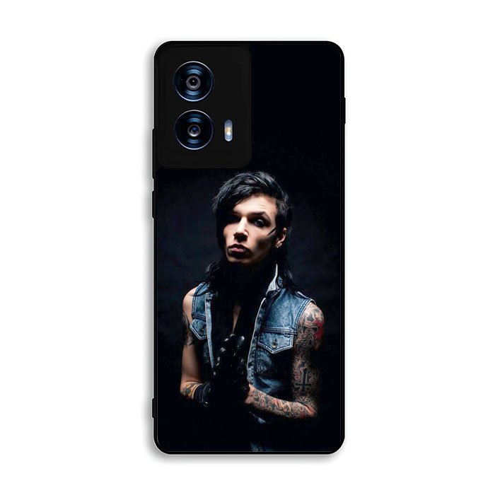 Andy Black Dark Motorola Moto G Power 5G 2024 Case BC2234