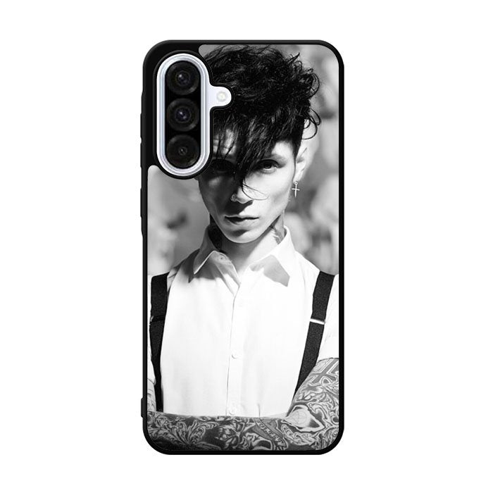 Andy Black Monochrome Samsung Galaxy A36 Case BC2235