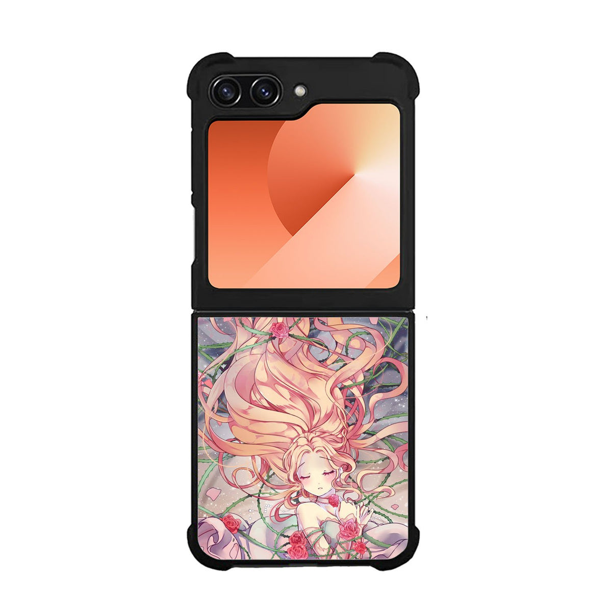 Anime Rose Girl Case Samsung Galaxy Z Flip 6 5G BC2236