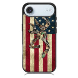 Browning Deer Real Tree Camo USA Flag iPhone 17 Air Case BC2264